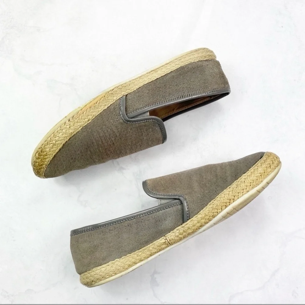 [Kenneth Cole] Grey Slip On Espadrilles